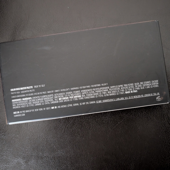 IL Makiage Master Eyeshadow 8-Eye Color Palette in Treat Yo' Self, 8x15g/0.05oz - Picture 4 of 4